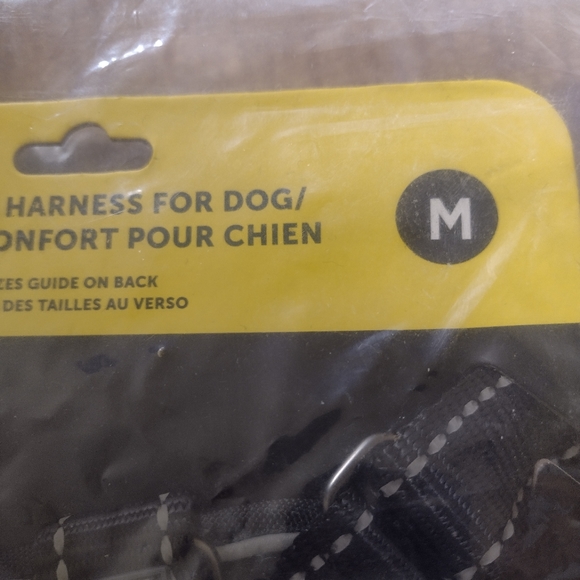 New Be One Breed Reflective Dog Heavy Duty Comfort Harness Size Med Black.(E2) - Picture 7 of 9